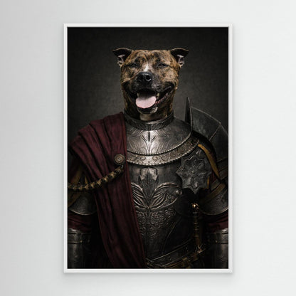 Royal Guard - Personalized Pet Canvas Print