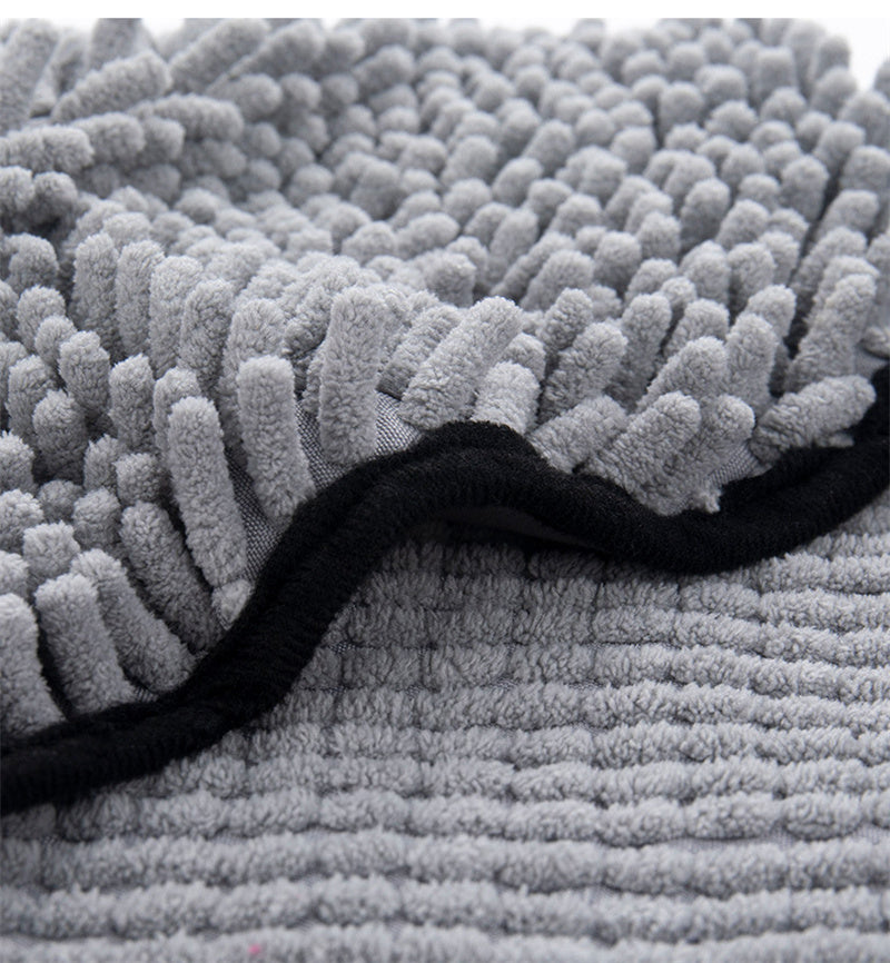 Quick-Dry Pet Towel Super Absorbent Microfiber