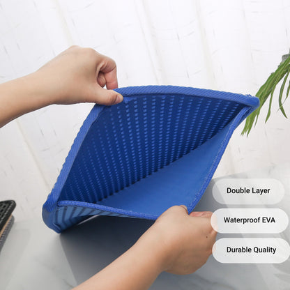 Waterproof Cat Litter Mat No Tracking Easy Clean