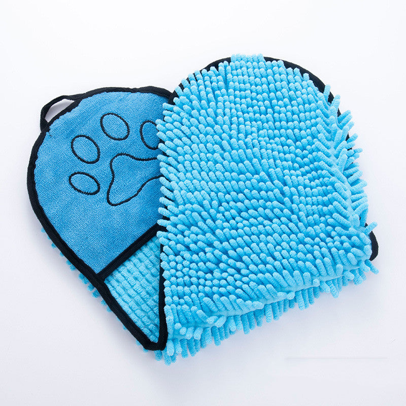 Quick-Dry Pet Towel Super Absorbent Microfiber