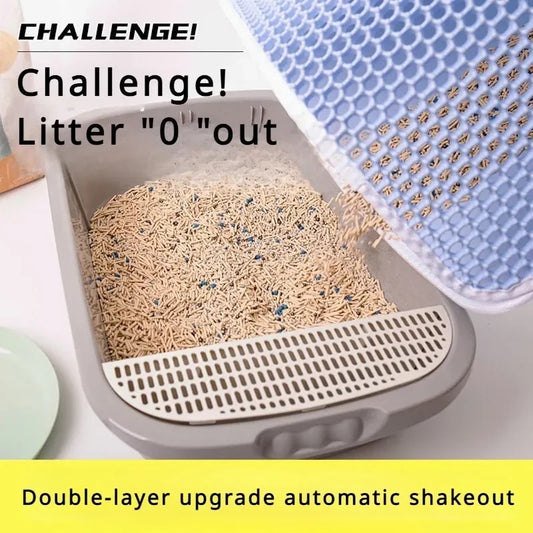 Cat Litter Mat 99% Litter Capture Easy Clean