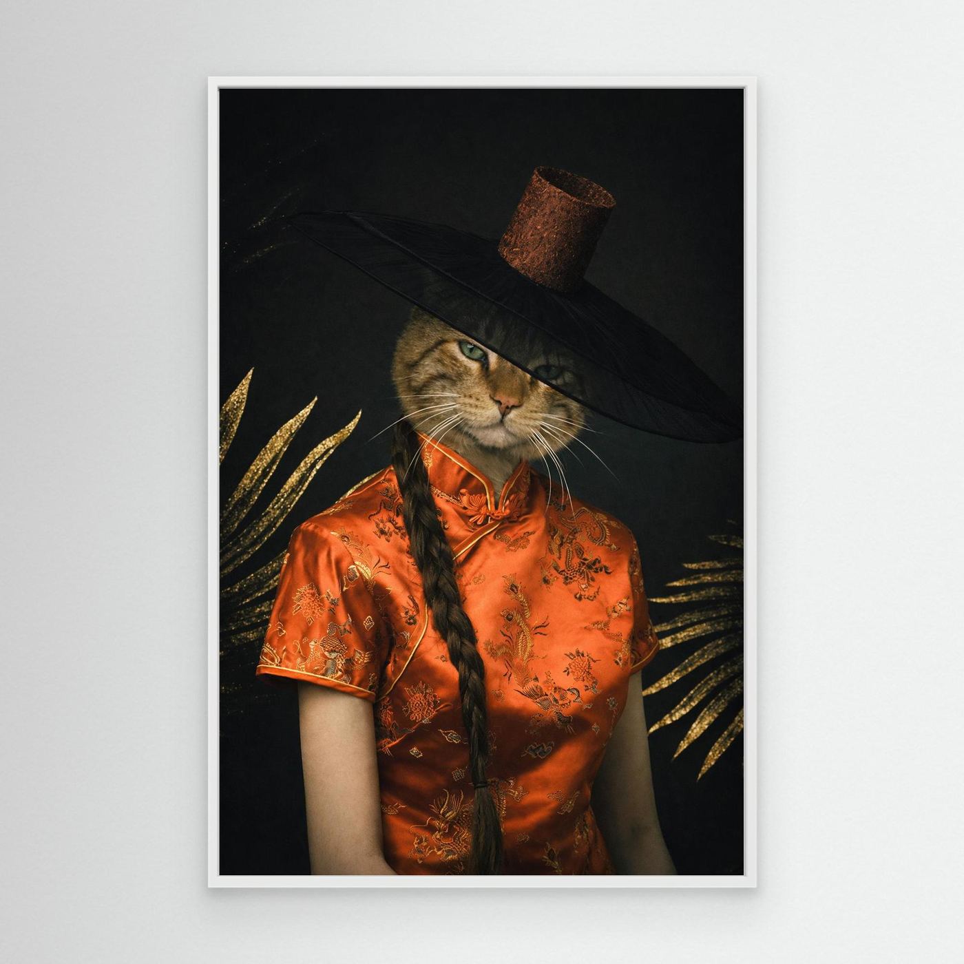 The Scarlet Empress - Personalized Empress Pet Canvas