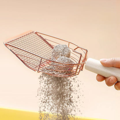 Stainless Steel Cat Litter Scoop Heavy Duty Shovel