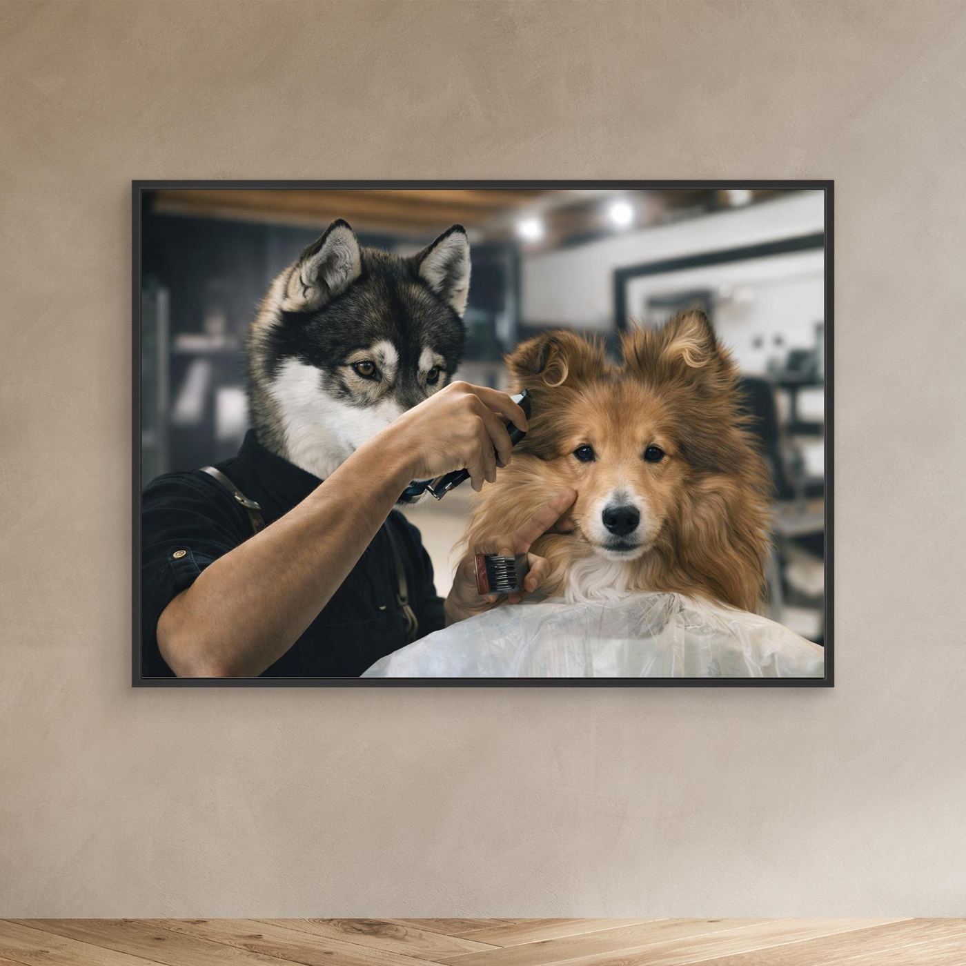 The Grooming Master - Personalized Canvas Print