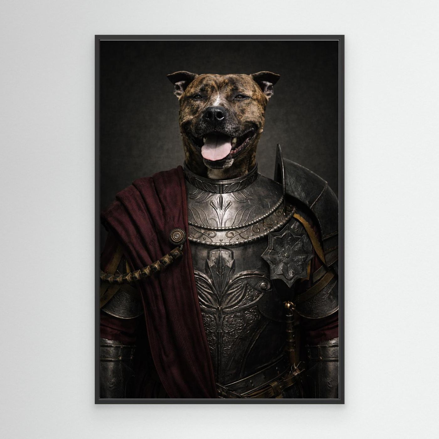 Royal Guard - Personalized Pet Canvas Print
