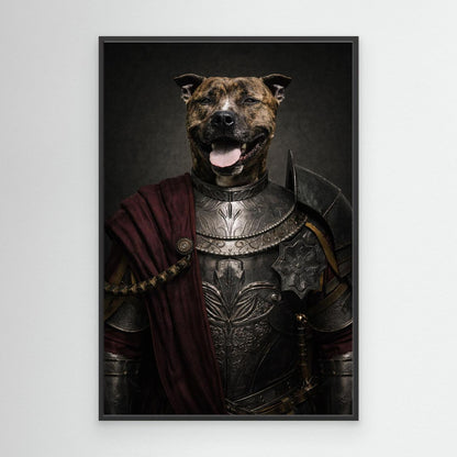 Royal Guard - Personalized Pet Canvas Print
