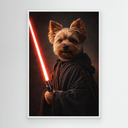The Little Guardian - Personalized Pet Canvas Print