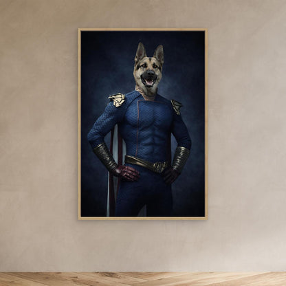 Mighty Protector - Personalized Pet Canvas Print