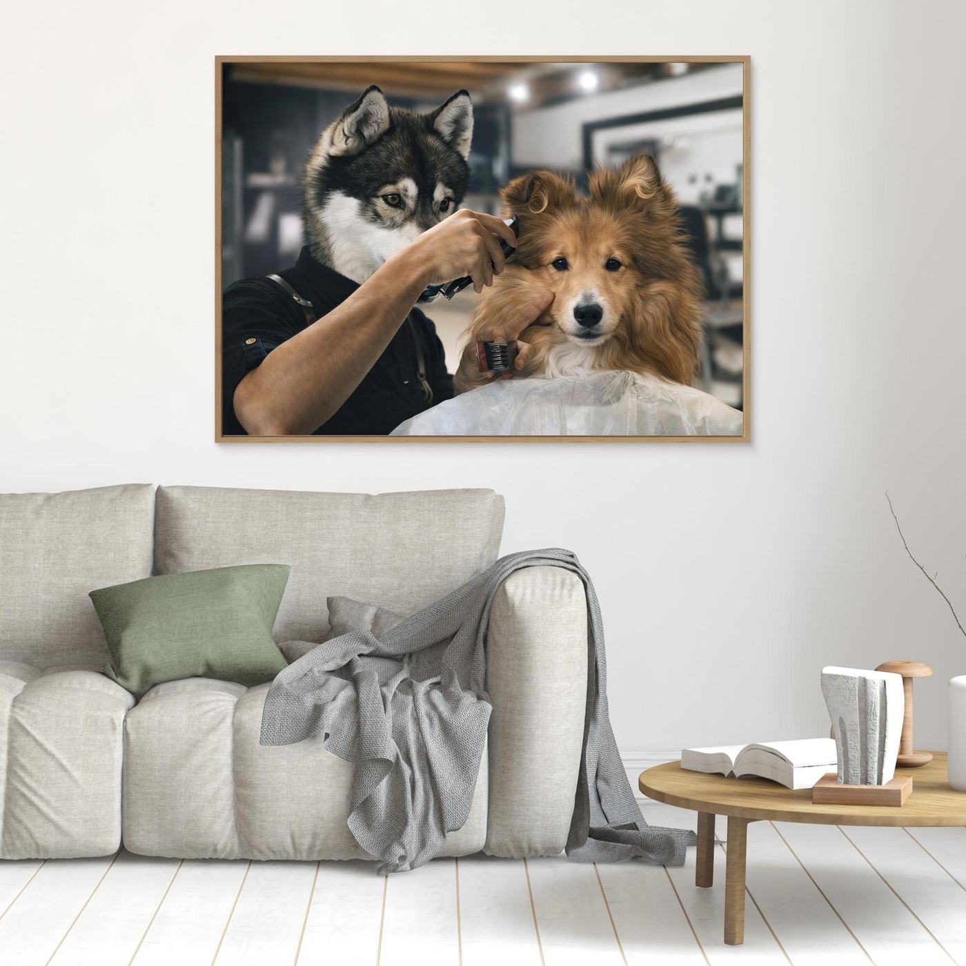 The Grooming Master - Personalized Canvas Print