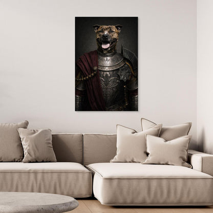 Royal Guard - Personalized Pet Canvas Print