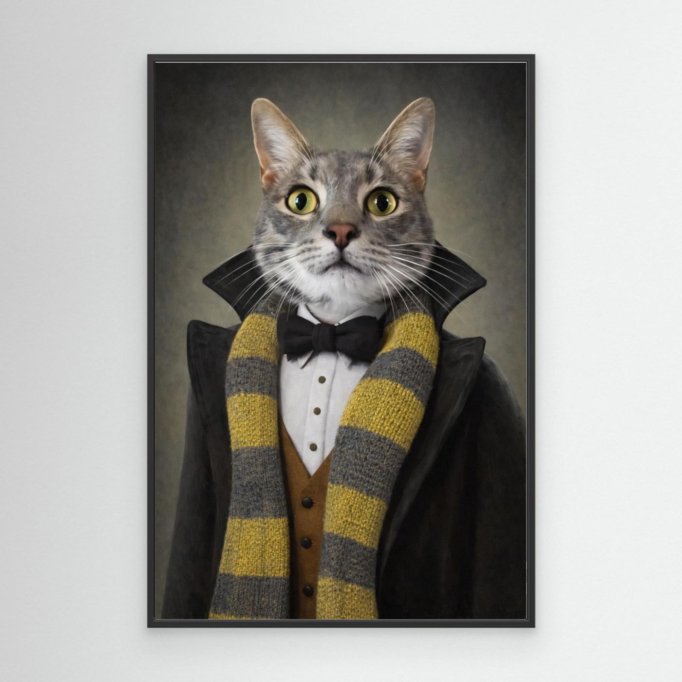 The Young Wizard - Personalized Pet Canvas Print
