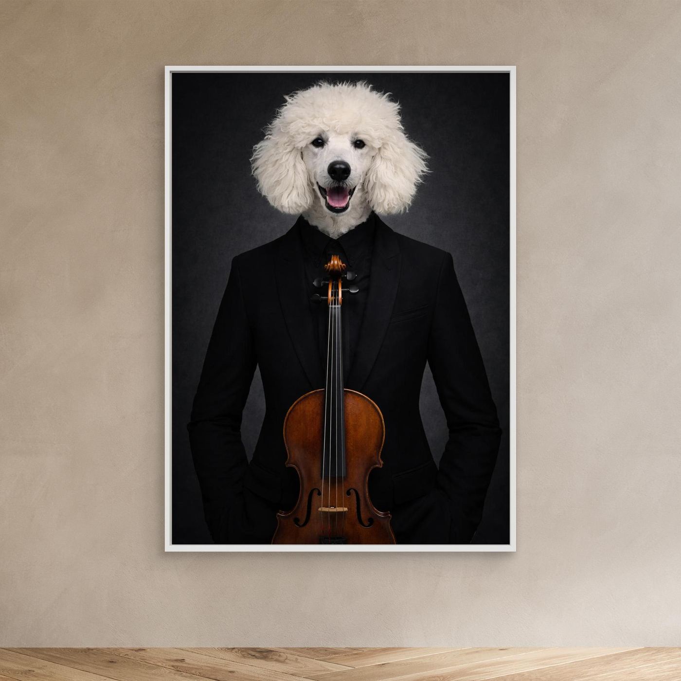 The Orchestra Virtuoso - Personalized Pet Canvas Print