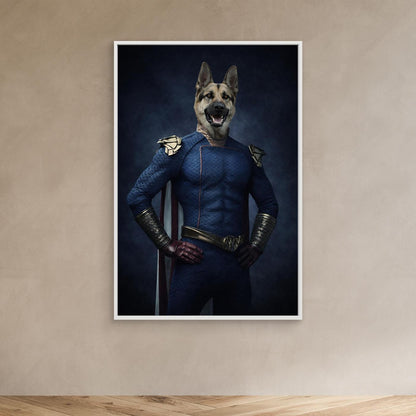 Mighty Protector - Personalized Pet Canvas Print