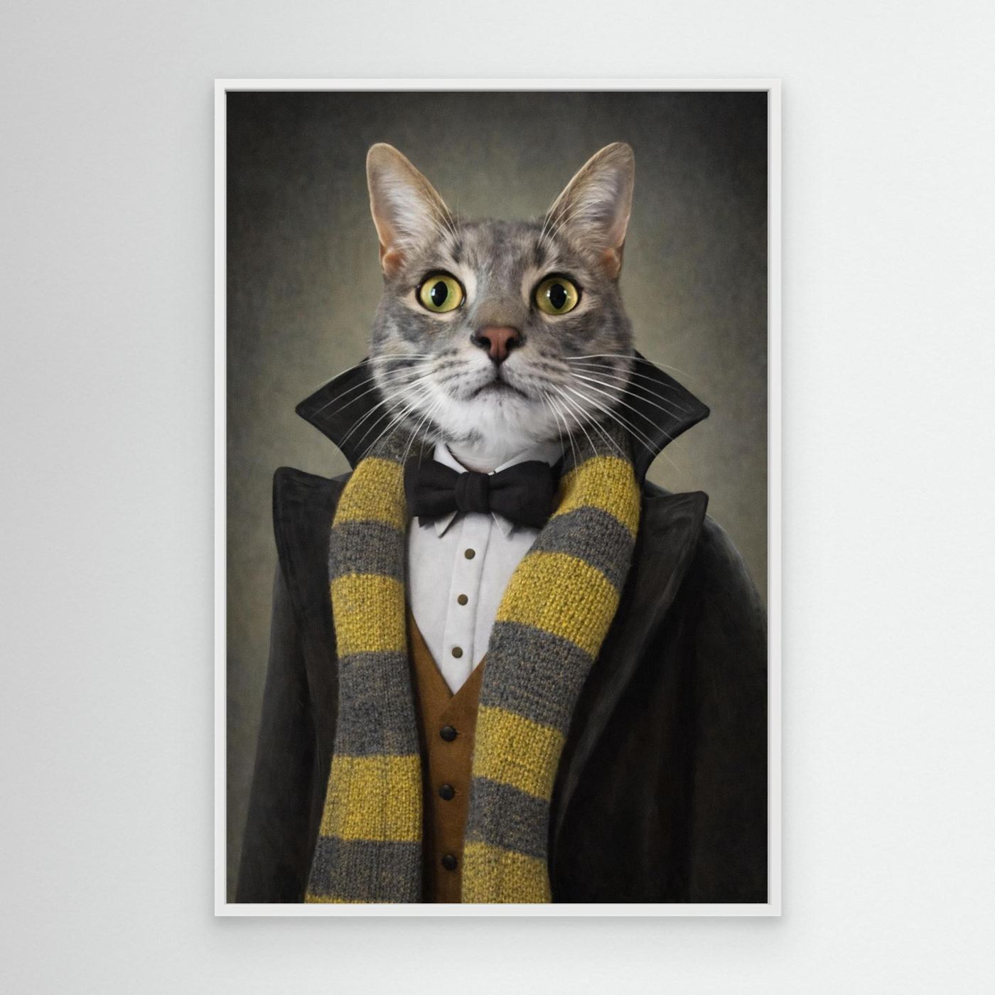 The Young Wizard - Personalized Pet Canvas Print