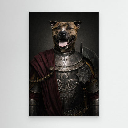 Royal Guard - Personalized Pet Canvas Print