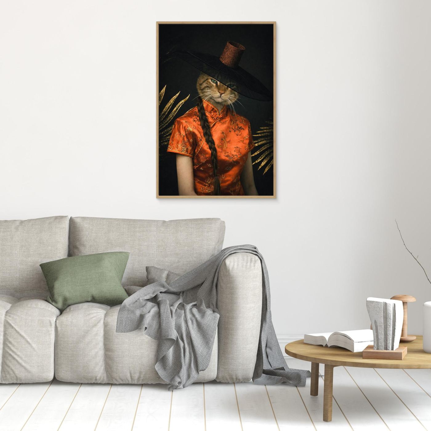 The Scarlet Empress - Personalized Empress Pet Canvas