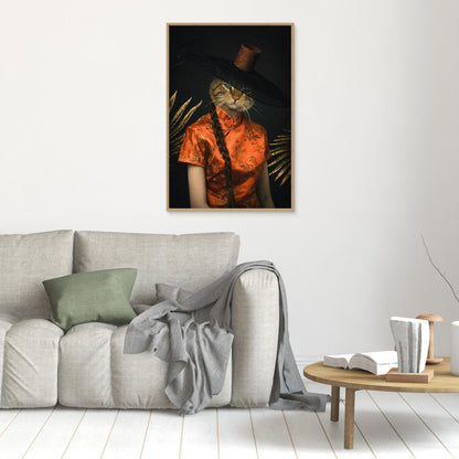 The Scarlet Empress - Personalized Empress Pet Canvas