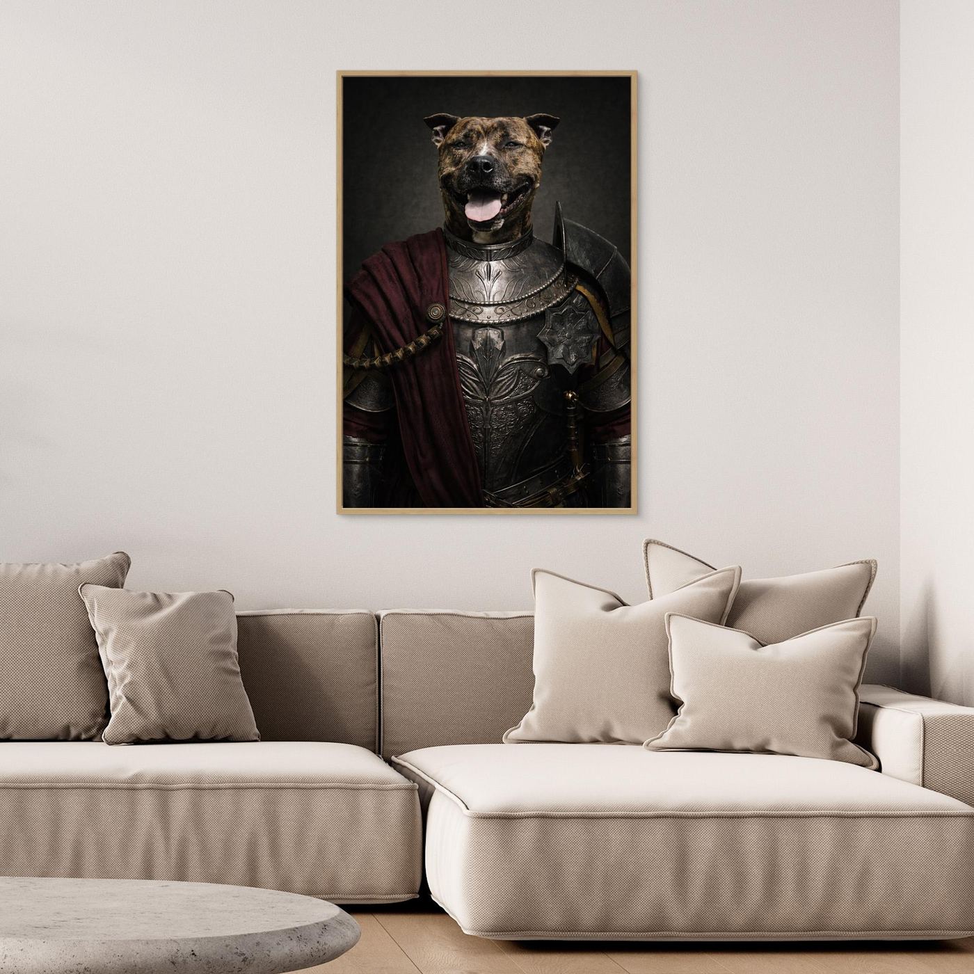 Royal Guard - Personalized Pet Canvas Print