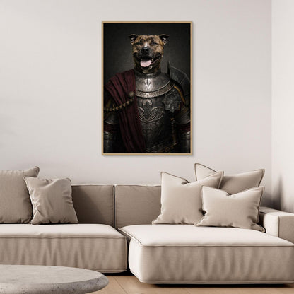 Royal Guard - Personalized Pet Canvas Print