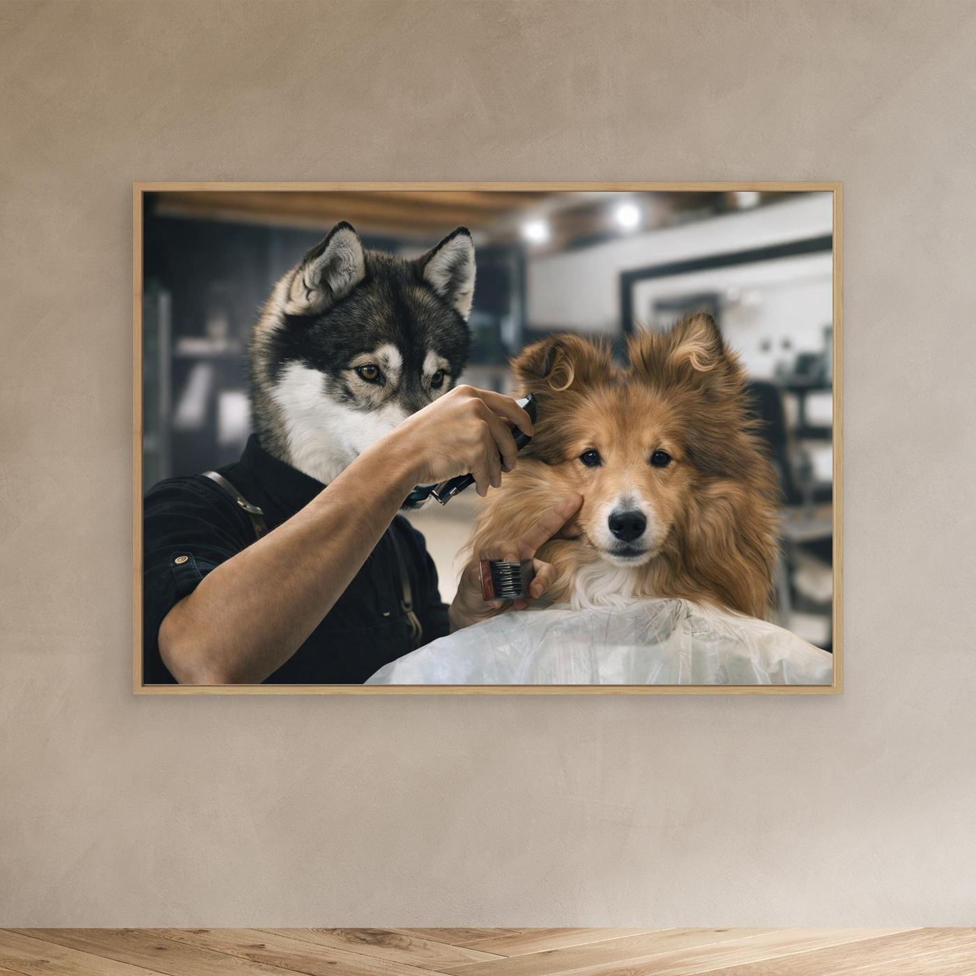 The Grooming Master - Personalized Canvas Print