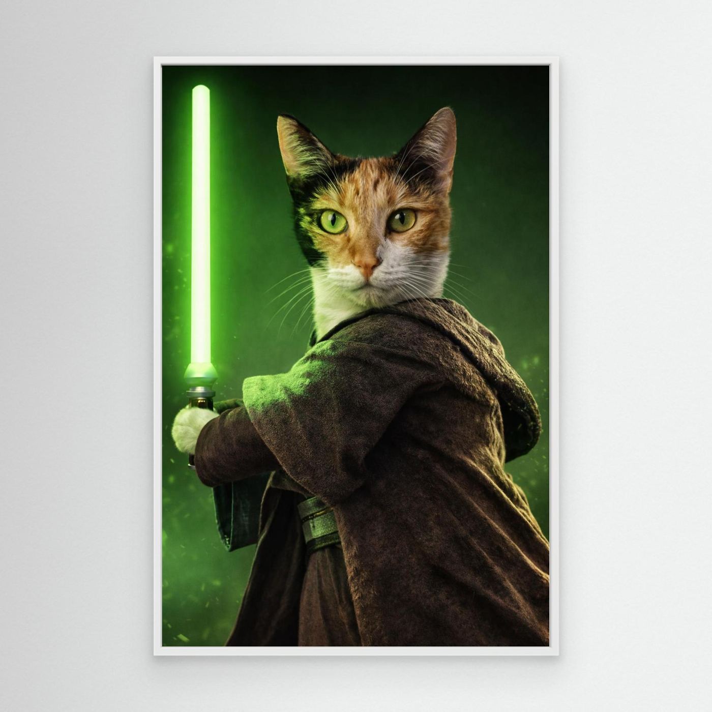The Light Guardian - Personalized Pet Canvas Print